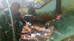 Koramil 1628-01/Taliwang Intensifkan Patroli Malam Demi Kondusivitas Wilayah