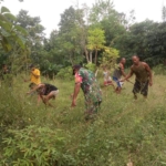 Dari Lahan Terabaikan Menjadi Sumber Rezeki, Upaya Babinsa Dorong Pemanfaatan Lahan di Desa Ponu
