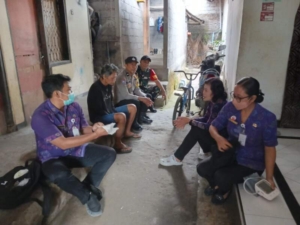 Pastikan Kondisi ODGJ Baik, Koptu Nyoman Suartawan Bersama Puskesmas Lakukan Pemeriksaan Kesehatan