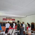 Danramil Nusa Penida Kerahkan Babinsa Atensi Upacara Pelantikan Panitia Pemilihan Perbekel
