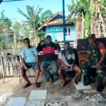 Jaga Kondusivitas Wilayah, Babinsa Tebo Aktif Laksanakan Komsos