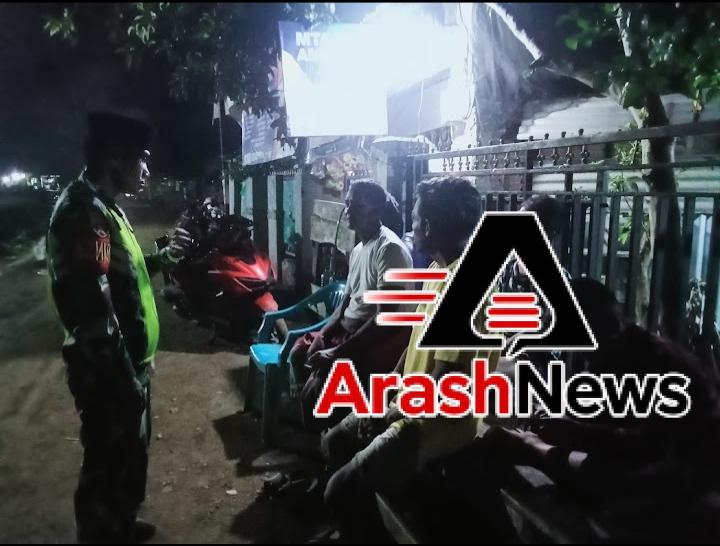Babinsa Bersama Warga Ciptakan Lingkungan Aman, Tertib dan Kondusif