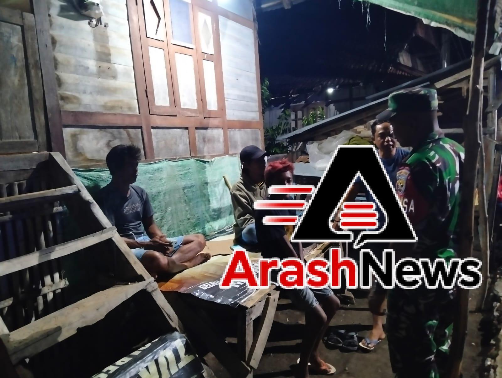 Babinsa dan Warga Bersinergi Ciptakan Lingkungan Aman dan Kondusif