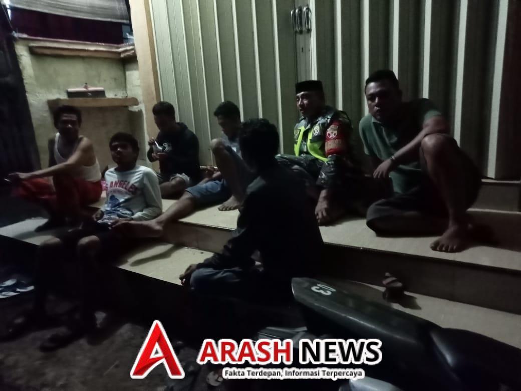 Jaga Kondusivitas Wilayah, Babinsa Himbau Warga Tidak Main Hakim Sendiri