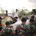 Yonarmed 12 Kostrad Tunjukkan Kepedulian, Bantu Prosesi Pemakaman Warga Penerima Rumah Layak Huni