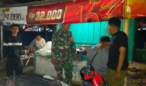 Bukan Ronda Biasa, Kolaborasi Serda Uyun dan Pemdes Landah Halau Potensi Kriminalitas