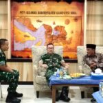 ​Dandim 1608/Bima Pimpin Penjemputan Pangdam IX/Udayana di Bandara