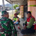 Perkuat Kemanunggalan TNI-Rakyat, Babinsa Desa Belo Gelar Patroli dan Komsos