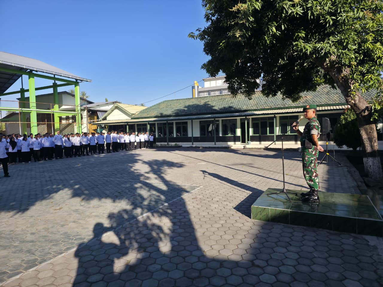 Perkokoh Nasionalisme ASN, Kodim 1615/Lotim Laksanakan Pembinaan Karakter Kebangsaan Semester I TA 2026