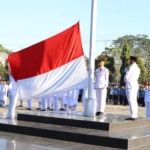 Peringati Hari Lahir Pancasila, Dandim 1613/Sumba Barat Hadiri Upacara di Waikaubak