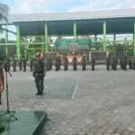 Kasdim 1615/Lotim Pimpin Korp Raport Pindah Satuan Letda Kav. Ilyas ke Kodam Jaya