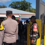 TNI Sigap Jaga Keamanan Aktivitas Pelayaran KMP Kalibodri di Pelabuhan Pantai Baru