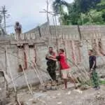 Rehabilitasi RTLH TMMD Ke-129 Kodim 1605 Belu Capai Progres Signifikan Berkat Sinergi TNI dan Warga