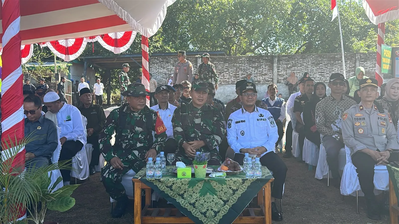 Bupati Dompu Pimpin Upacara Pembukaan TMMD Ke-129, Satukan Langkah Membangun Negeri dari Desa