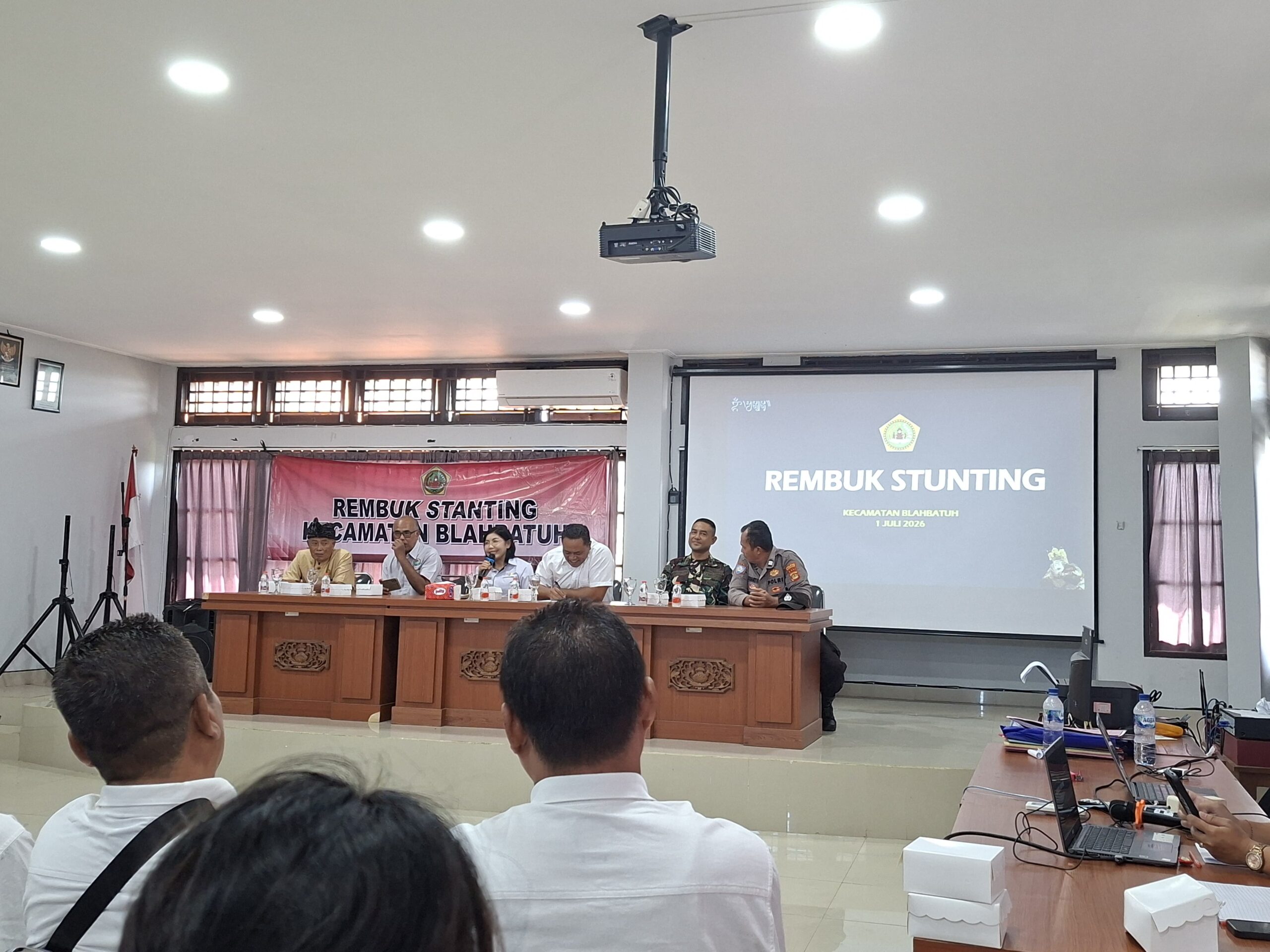 Dari Rembuk Stunting Menuju Generasi Unggul Koramil Blahbatuh Kawal Program Kesehatan Masyarakat