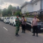 Sukseskan Upacara Keagamaan, TNI Polri dan Pecalang Bersatu Gelar Pengamanan