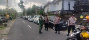Sukseskan Upacara Keagamaan, TNI Polri dan Pecalang Bersatu Gelar Pengamanan