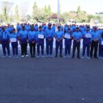 ‎Dandim 1607/Sumbawa Hadiri Pelepasan Resmi Kontingen Porprov, Kobarkan Semangat Juang Atlet