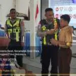 ​Tanamkan Disiplin Sejak Dini, Satlantas Polres Ende Gelar Police Goes to School di SMAN 2 Ende
