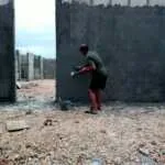 Material Bangunan KDKMP Desa Temas Kembali Tiba, Babinsa Lakukan Pengawasan