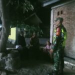 Babinsa Bersama Warga Intensifkan Siskamling Demi Lingkungan Aman dan Harmonis