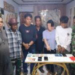 Perangi Narkoba, Kodim 1608/Bima Serahkan Dua Terduga Pelaku ke Satresnarkoba Polres Bima