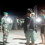Patroli Rutin Koramil 1628-03/Seteluk Ciptakan Situasi Aman dan Kondusif