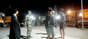 Patroli Rutin Koramil 1628-03/Seteluk Ciptakan Situasi Aman dan Kondusif