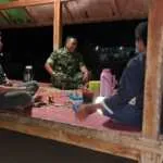 TNI Hadir di Tengah Masyarakat, Koramil 1628-03 Intensifkan Patroli Malam