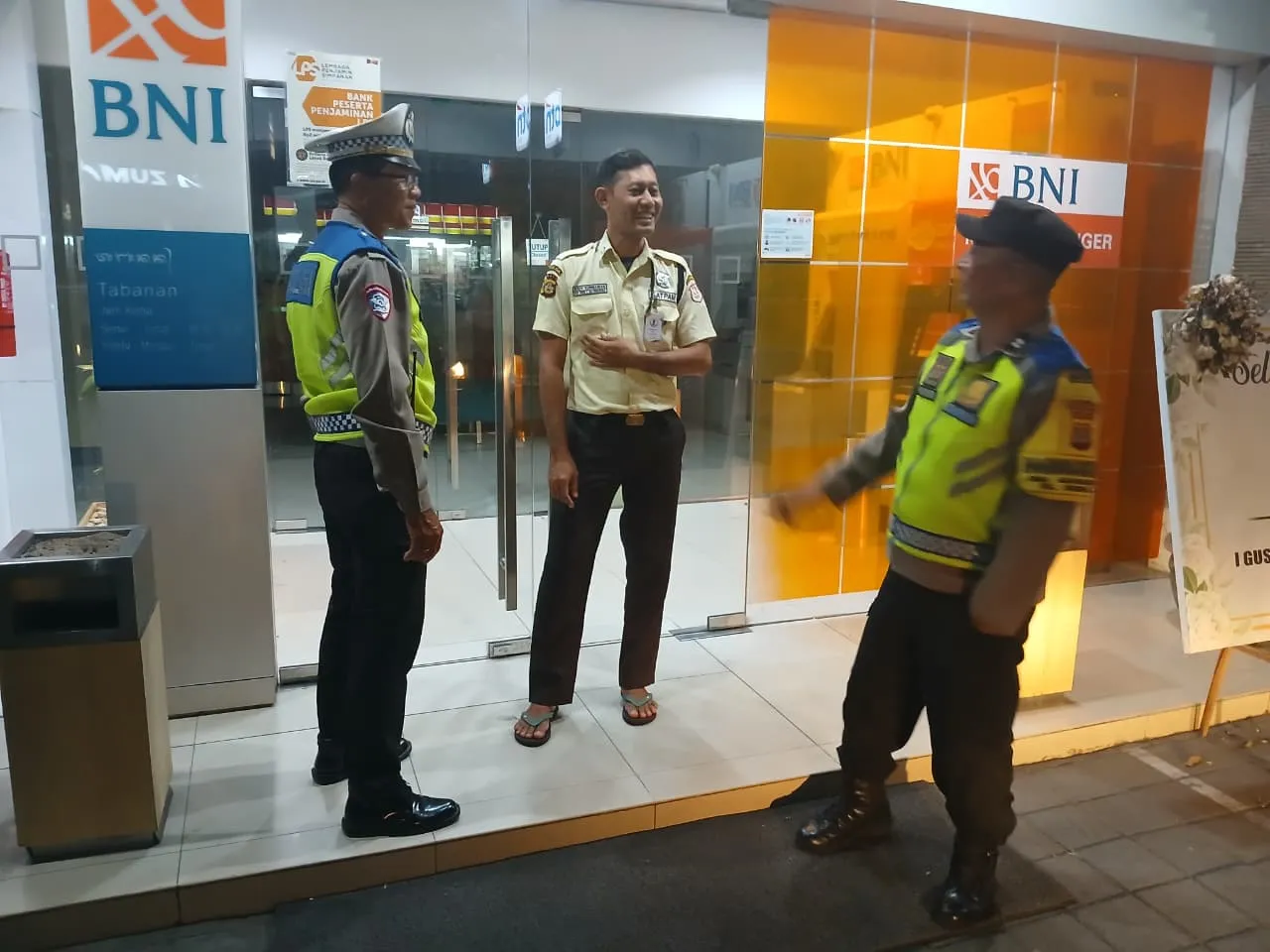 Cegah 3C (Curat, Curas, Curanmor), Polsek Kediri Tingkatkan Pelaksanaan Patroli Barcode Jagra Dewata