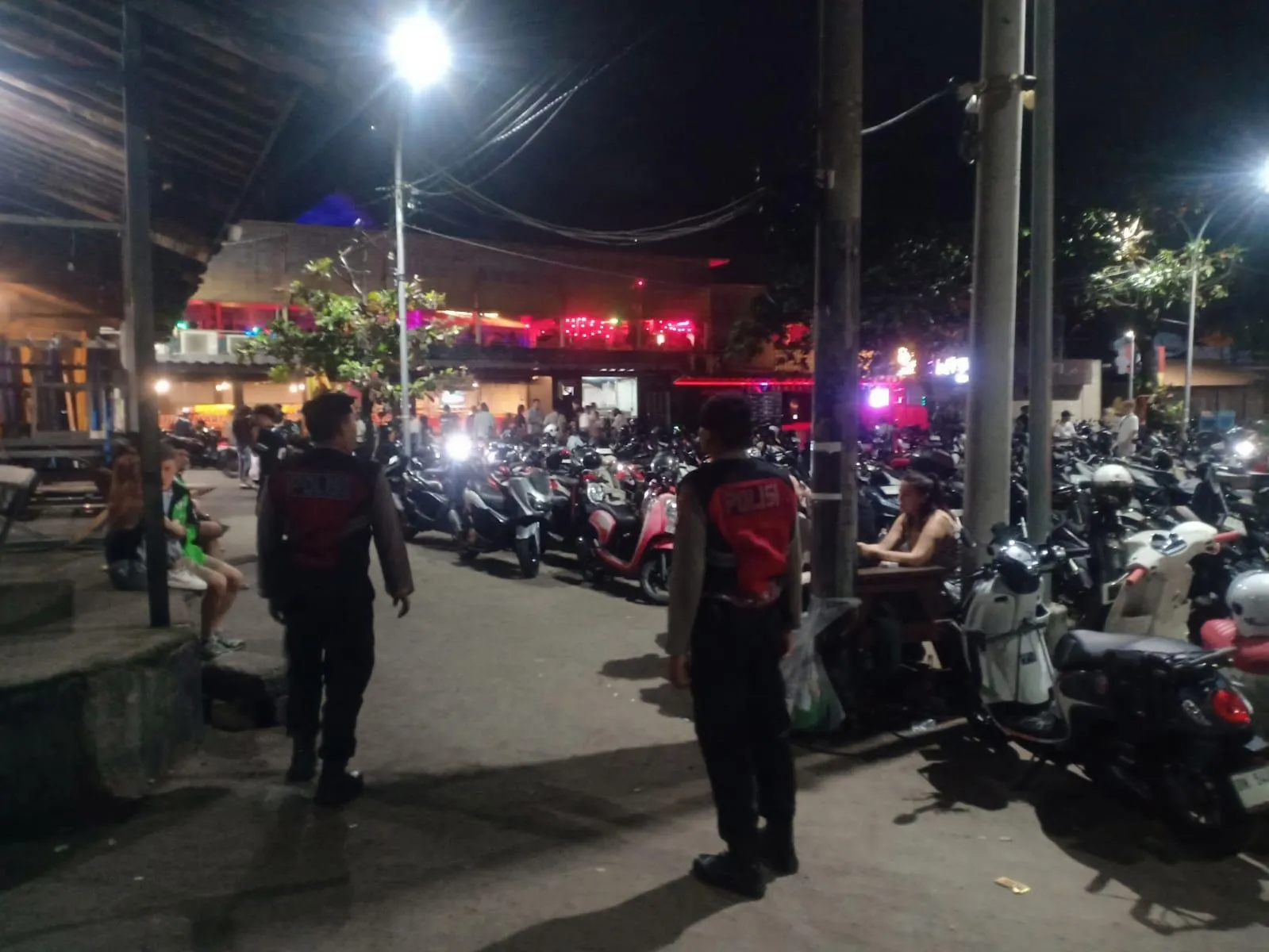 Cegah C3 dan Premanisme, Polres Badung Intensifkan Blue Light Patrol di Jalur Selatan