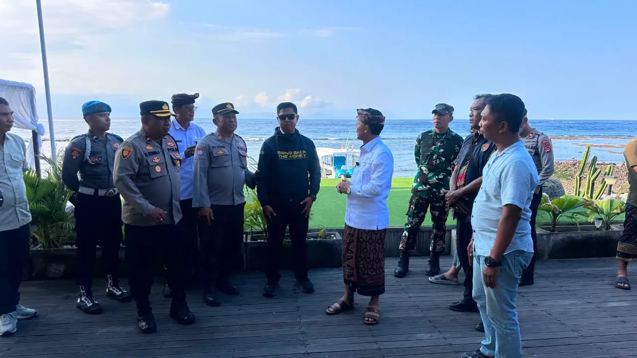 Polsek Nusa Penida bersama Instansi Terkait, Laksanakan Pengawasan Orang Asing di Nusa Penida Diperketat