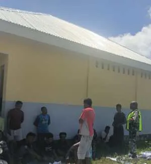 Jauhi Minuman Keras Demi Desa Aman, Pesan Babinsa di Biboki Utara