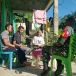 Komsos dan Pemantauan Wilayah, Babinsa Himbau Warga Naekake B Hindari Kebiasaan Negatif