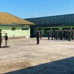Komandan Kodim 1613/SB Memberikan Semangat Untuk Bertugas Di Satuan Yang Baru