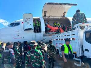 Logistik Kemanusiaan Kembali Berdatangan, Kodim 1603/Sikka Siap Dukung Distribusi Korban Gempa