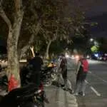 Patroli Dialogis Sat Samapta Polresta Denpasar Jaga Keamanan Kawasan Lapangan Puputan Renon