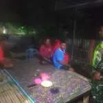 ‎Mengabdi Tanpa Mengenal Waktu, Koramil 1607-12/Moyo Hilir Jaga Kondusivitas Wilayah