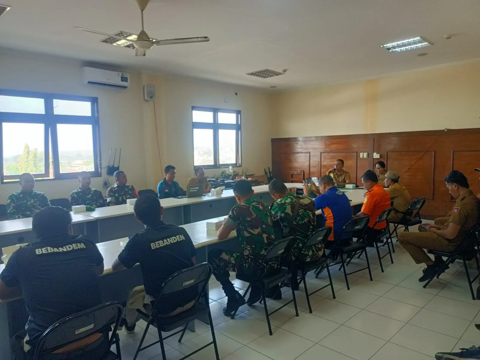 Mengenang jasa pahlawan, Anggota Kodim 1623/Karangasem hadiri kegiatan rapat persiapan Pengecekan Rute napak tilas/pelacakan