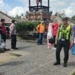 Polsek Kota Polres Bangli Tingkatkan Patroli Wisata Dialogis di Obwis Penglipuran, Guna Beri Rasa Aman Wisatawan