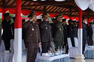 ‎Khidmat Peringatan HUT ke-81 RI, Dandim Sumbawa Teguhkan Komitmen Kebangsaan