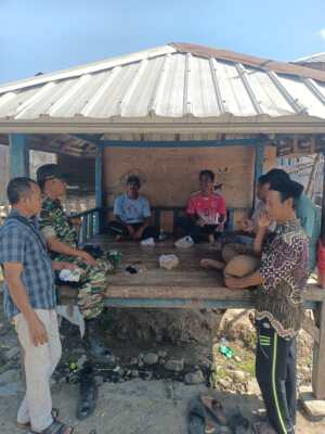 Koramil 1614-03/Hu’u Kodim 1614/Dompu Dorong Warga Desa Woko Perkuat Silaturahmi