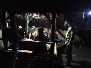 Koramil 1607-07/Lunyuk Tingkatkan Patroli Malam, Antisipasi Gangguan Kamtibmas Sejak Dini