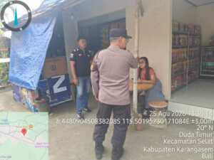 Patroli Dialogis Polsek Selat Sambangi Sejumlah Wilayah, Pastikan Kamtibmas Tetap Kondusif