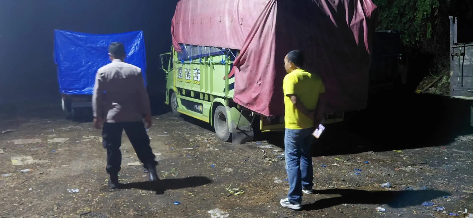 Patroli Hingga Dini Hari, Polsek Dawan Intensifkan Cegah C3 di Titik Rawan Kriminalitas.