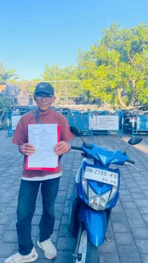 Motor Korban Curanmor Ditemukan di Pantai Lembeng Sukawati Setelah Viral di Media Sosial