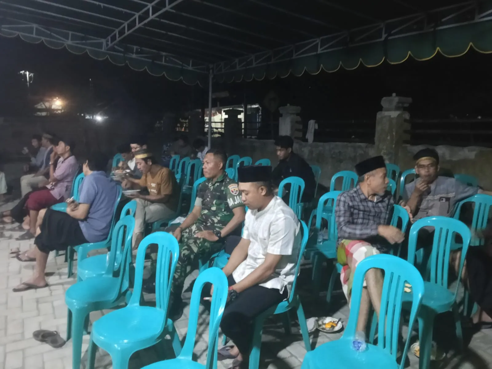 Jaga Kamtibmas, Koramil 1628-05/Jereweh Gelar Patroli Malam