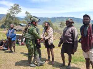 ​Lebih dari Menjaga Perbatasan, Satgas Yonif 742/SWY Koops TNI Habema Hadirkan Ceria Kemerdekaan di Lanny Jaya