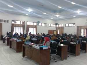 Hadiri Rapat KUA-PPAS 2027, Pabung Kodim 1608/Bima Perkuat Sinergi TNI dan Pemerintah Daerah