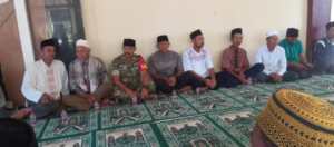 Momentum Maulid Nabi, Babinsa Lamunga Pererat Kemanunggalan TNI dengan Masyarakat